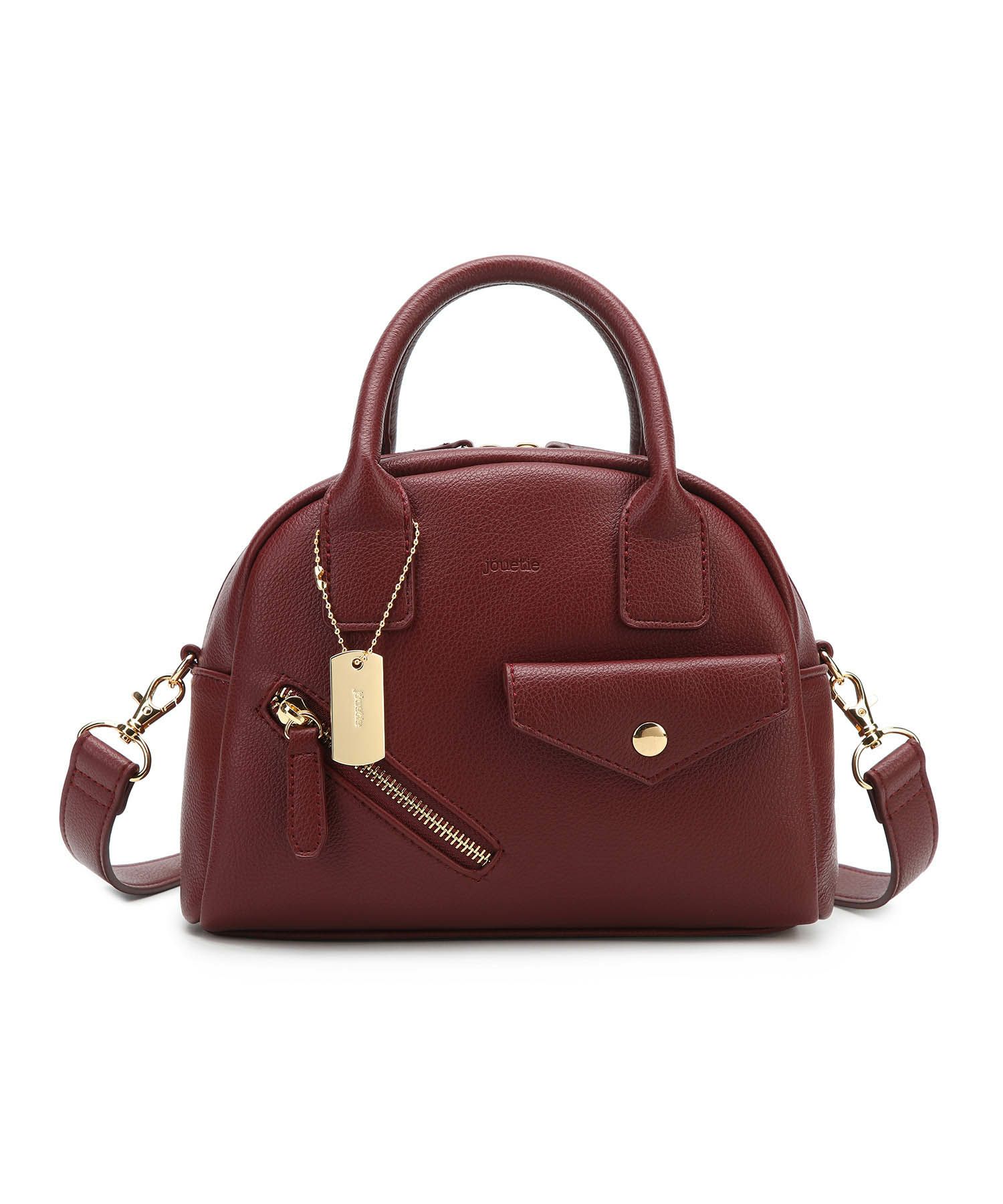 jouetie グレインPUライダース ミニボストンバッグ | STYLE CODE